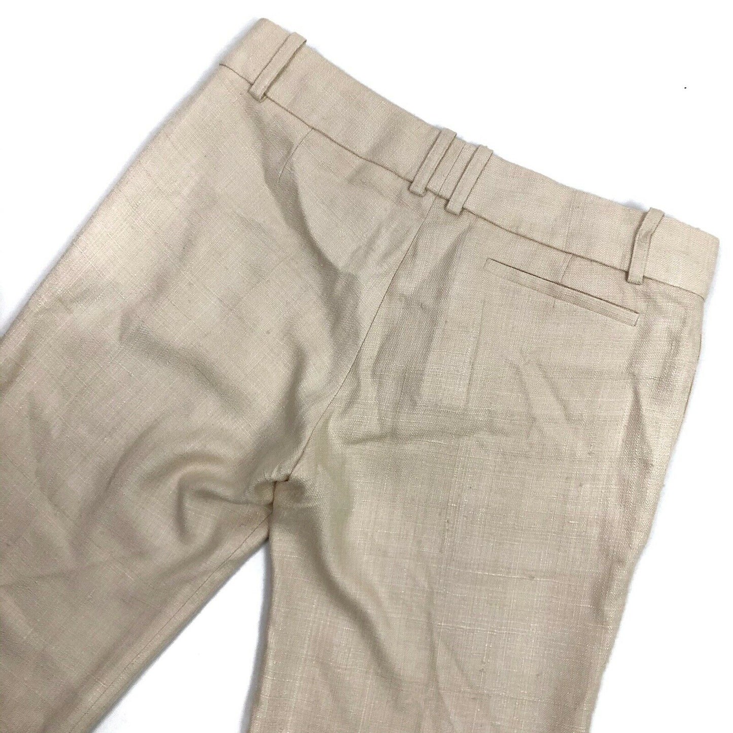 Vintage Chloé Cropped Smart Trouser Made In France Silk