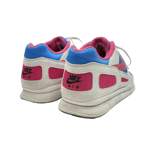 Nike Air Flow 2011 Voltage Cherry UK9 US10 Blue White And Pink