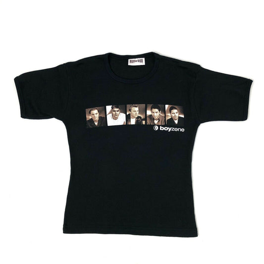 Vintage Boyzone 1999-2000 Tour T-shirt Black Womens Small