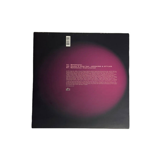 2003 Eve Satisfaction Promo Vinyl Single