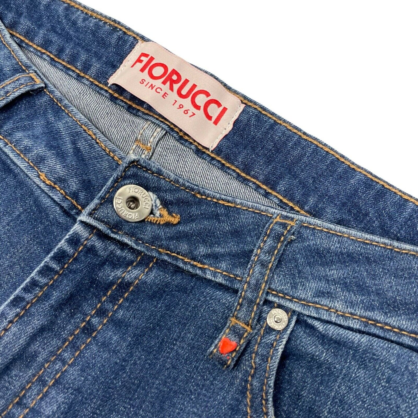 Deadstock Fiorucci Buffalo Jeans Reissue Womens Slim Fitting Denim 31w 35.5l