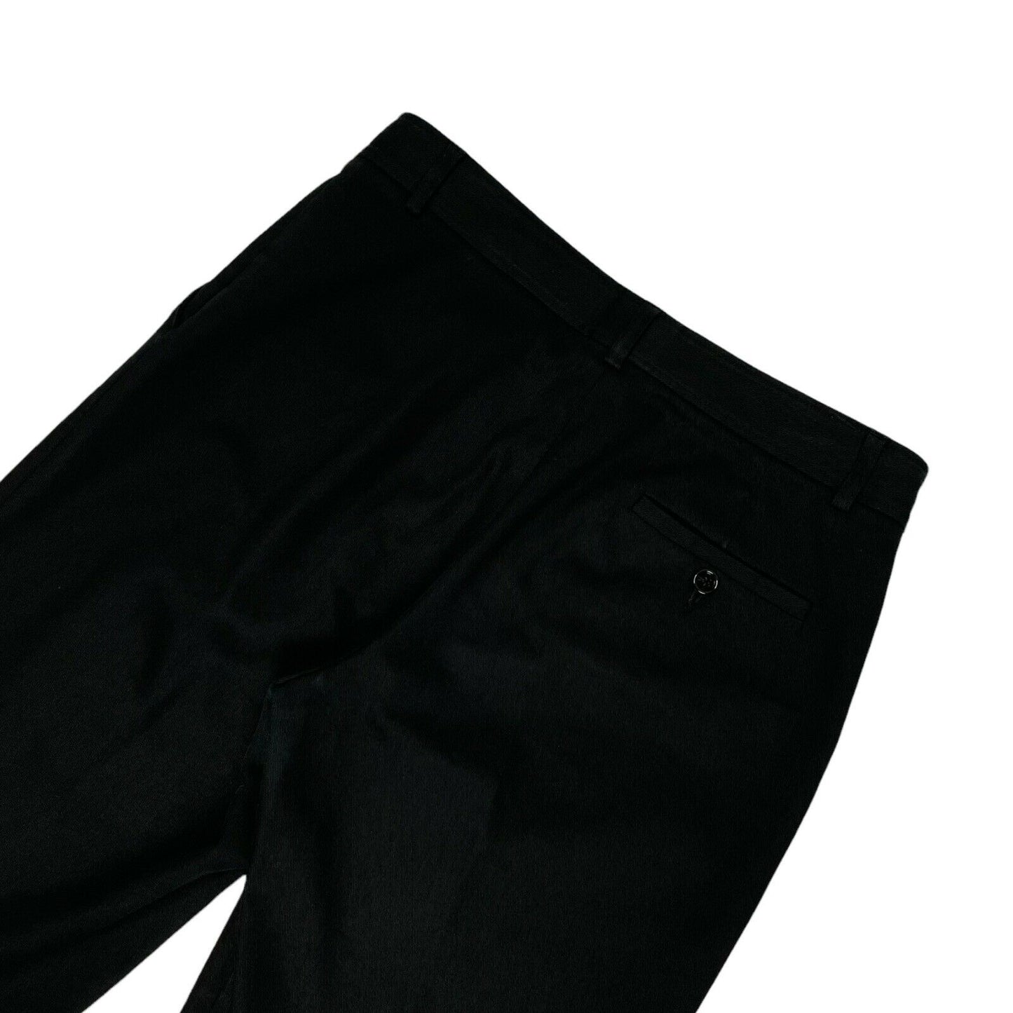 Miu Miu Straight Leg Trousers Black 31w 28l Made In Italy