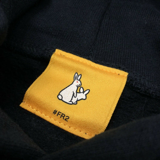 FR2 Fxxking Rabbits Hoodie Men's Medium Black Japanese Streetwear