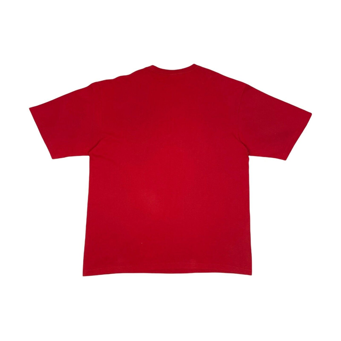 y2k Ecko T-Shirt Red Mens XXL With Graphic Print