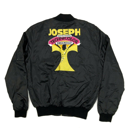 Vintage Joseph And The Amazing Technicolor Dreamcoat Jacket Black Mens XL