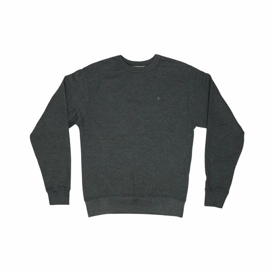 Champion Crew Neck Jumper Womens Small Dark Grey