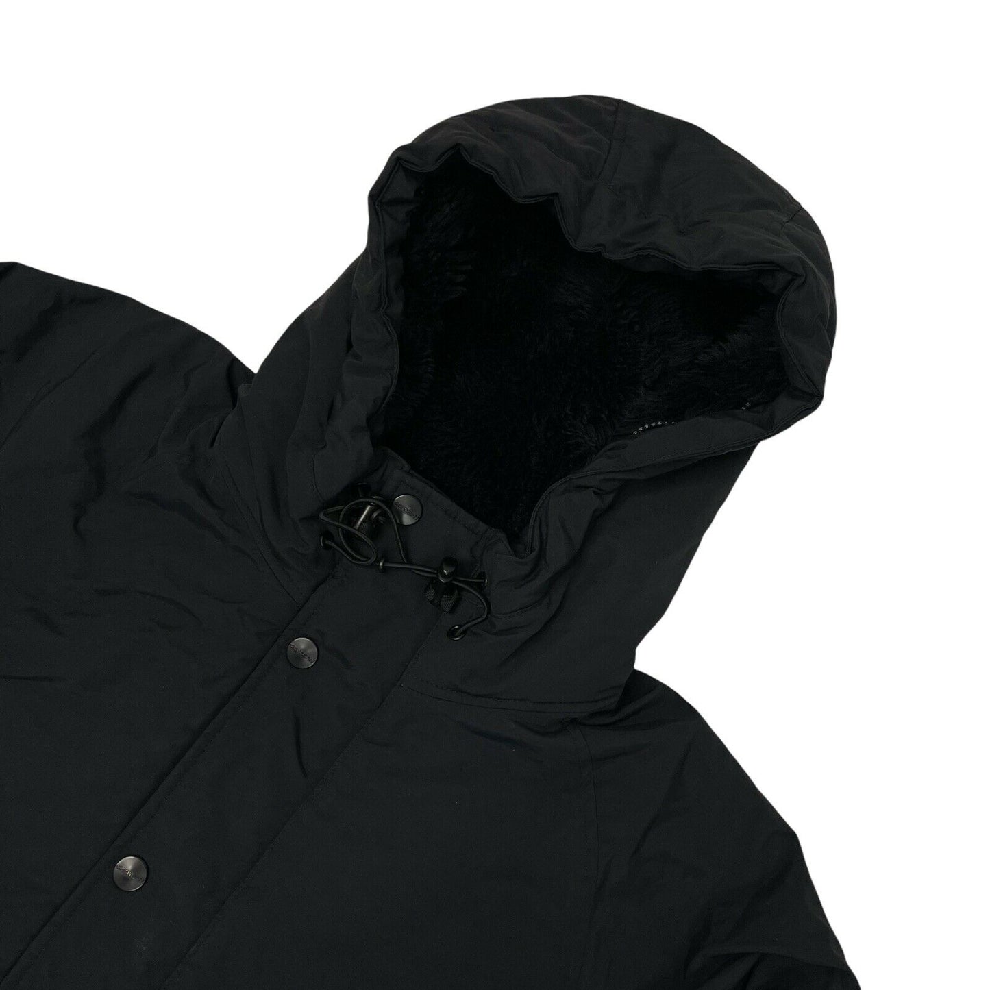 Carhartt WIP Anchorage Parka Coat Black Mens Medium