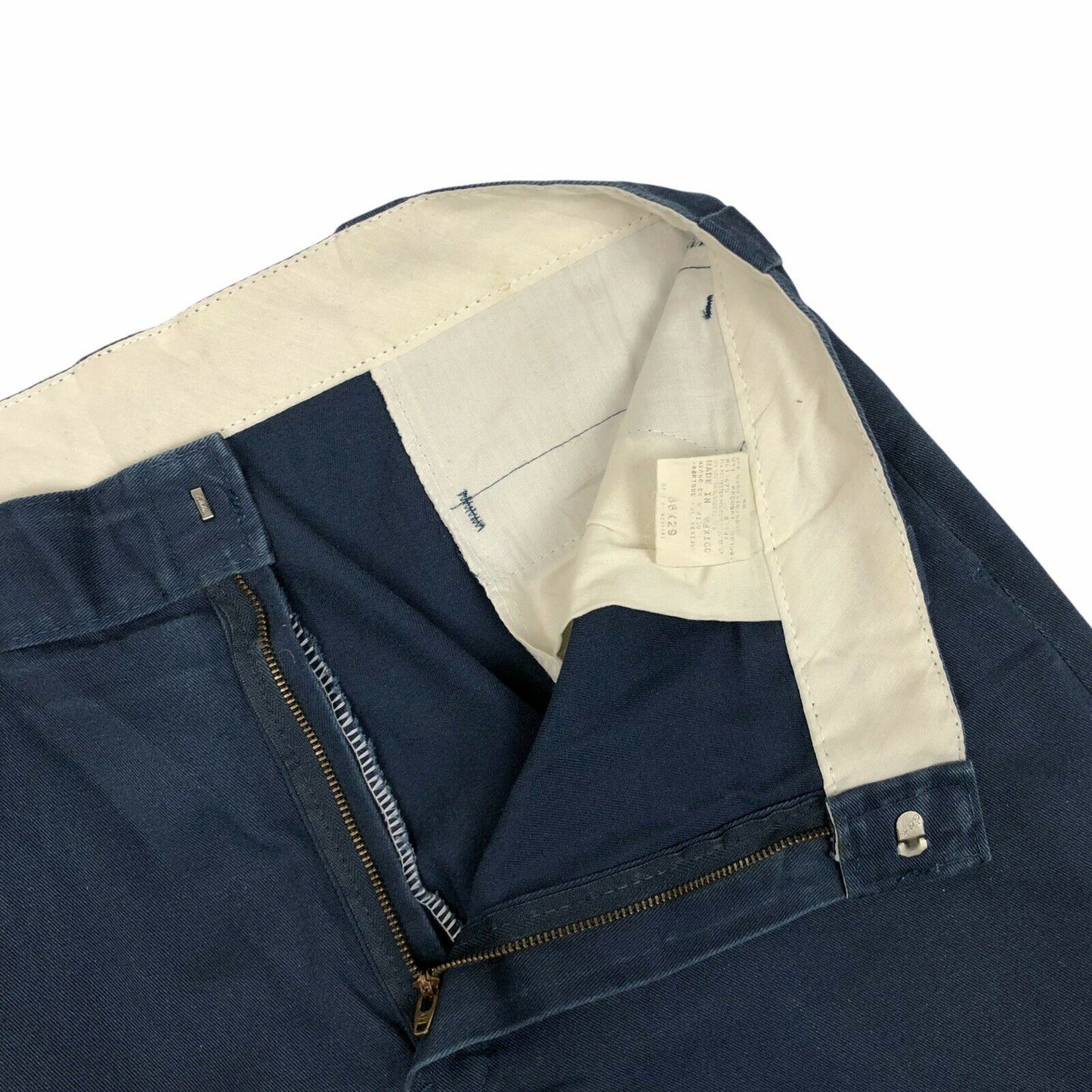 Vintage Dickies 874 Chino Trouser Mens 36w 29l Navy Blue