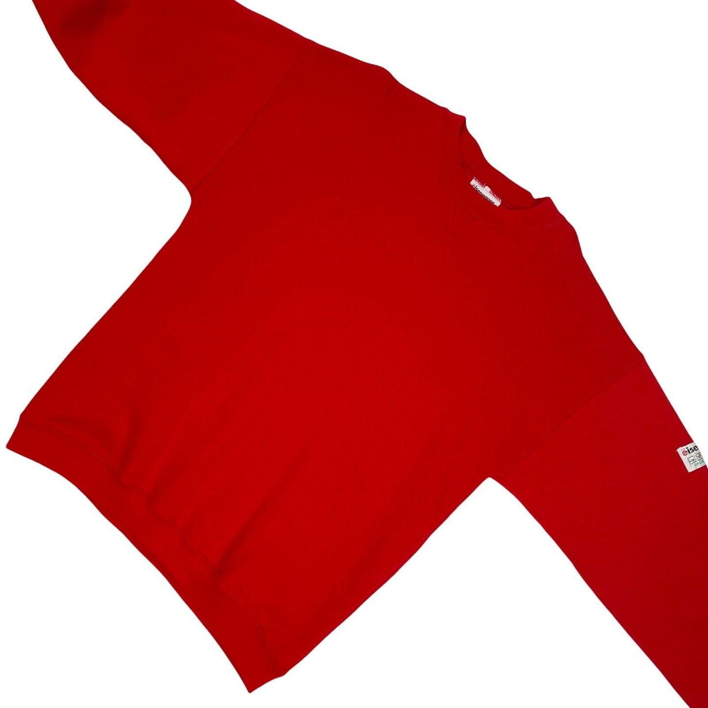 Eisenegger Crew Neck Jumper Red Mens Medium