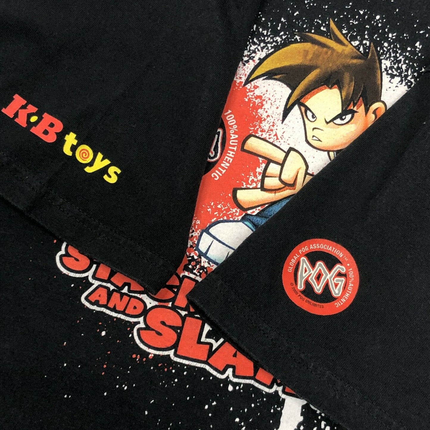 2005 POG T-Shirt Mens Large Black Hanes Toys Gaming