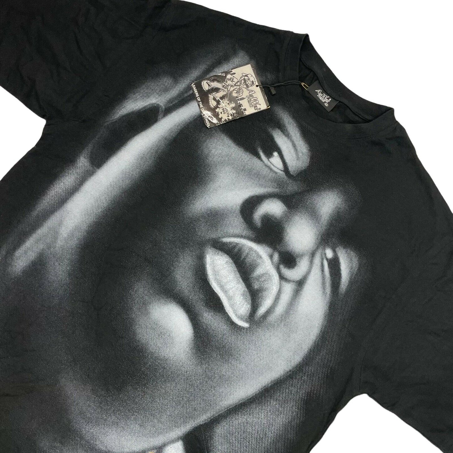 Vintage 90’s Notorious B.I.G T-Shirt Mens XL Black Air Wear NYC Hip Hop