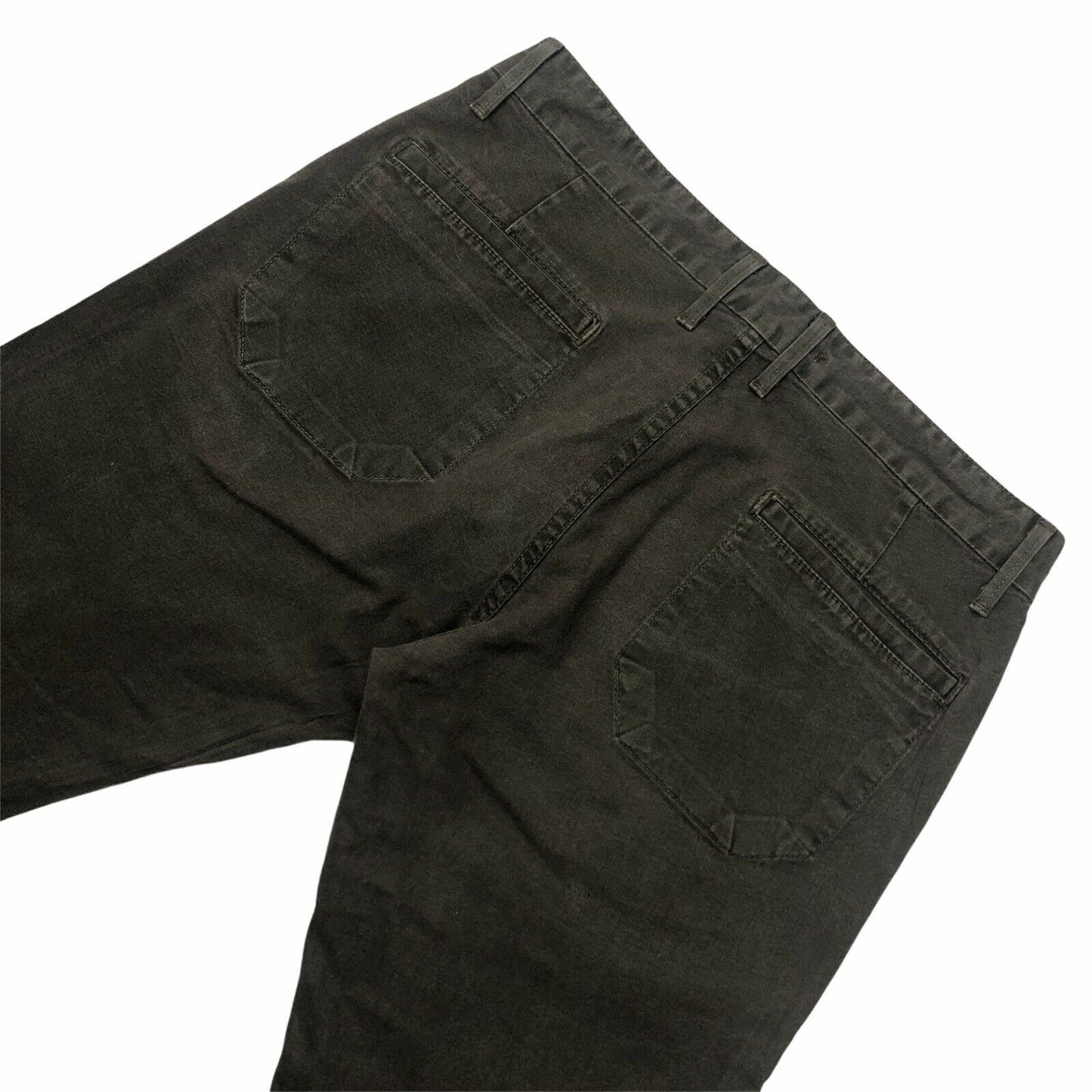 Vince Jean Fit Trouser Khaki Green 32w 32l Made In USA