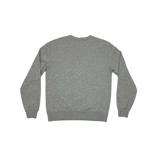 Champion Logo Crew Neck Jumper Mens Large Grey