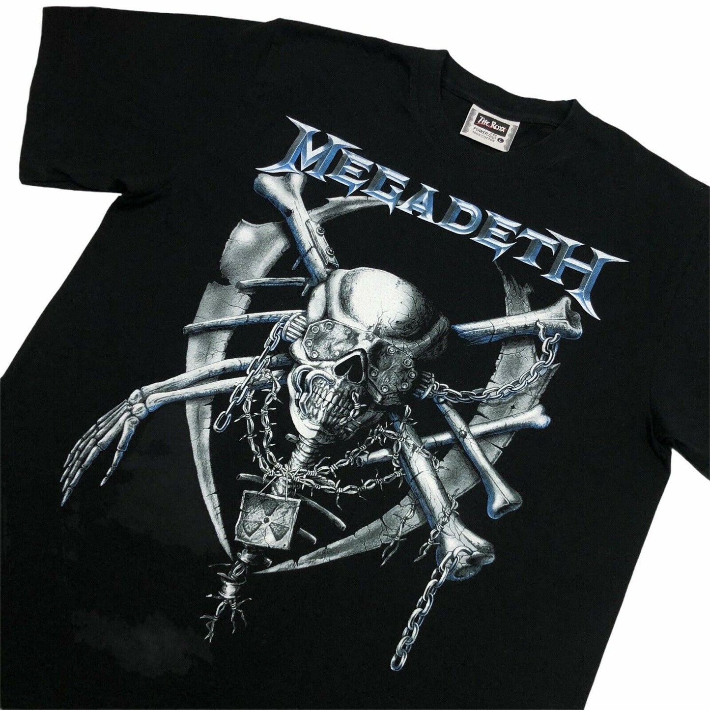 Vintage Megadeth T-Shirt Mens Large Black