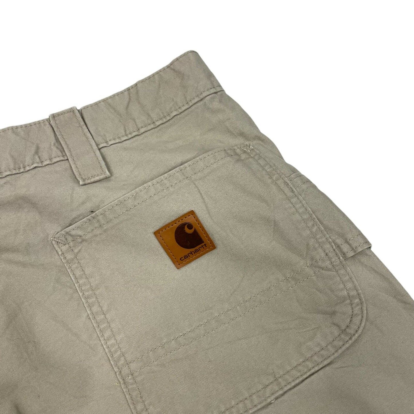 Vintage Carhartt Grey Carpenter Trousers Mens 40w 34l Dungaree Fit