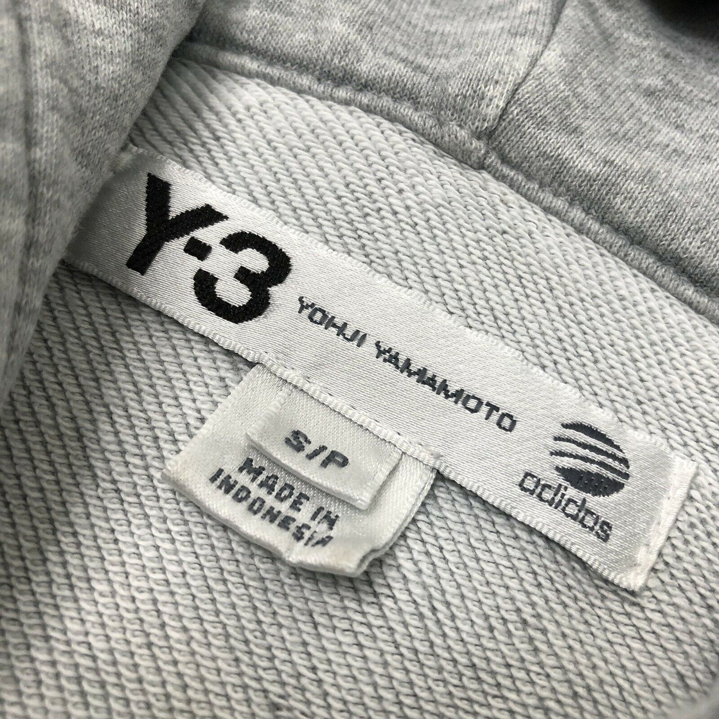 Y-3 Yohji Yamamoto Adidas Hoodie Mens Small 2008 SS08 Grey