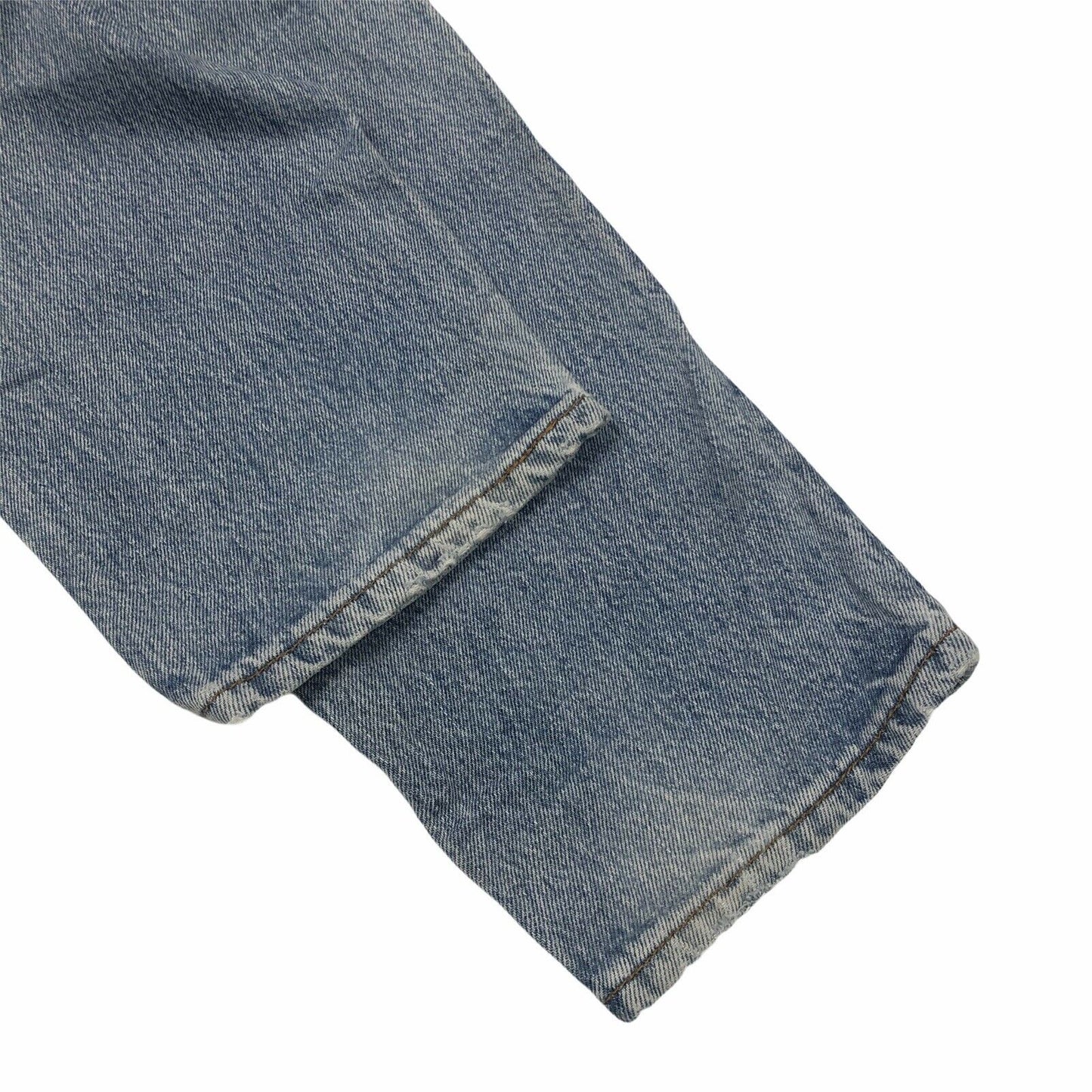 Vintage 80’s Levis Jeans 30w 31l Straight Slim Leg Mid Blue Denim 13501-0191