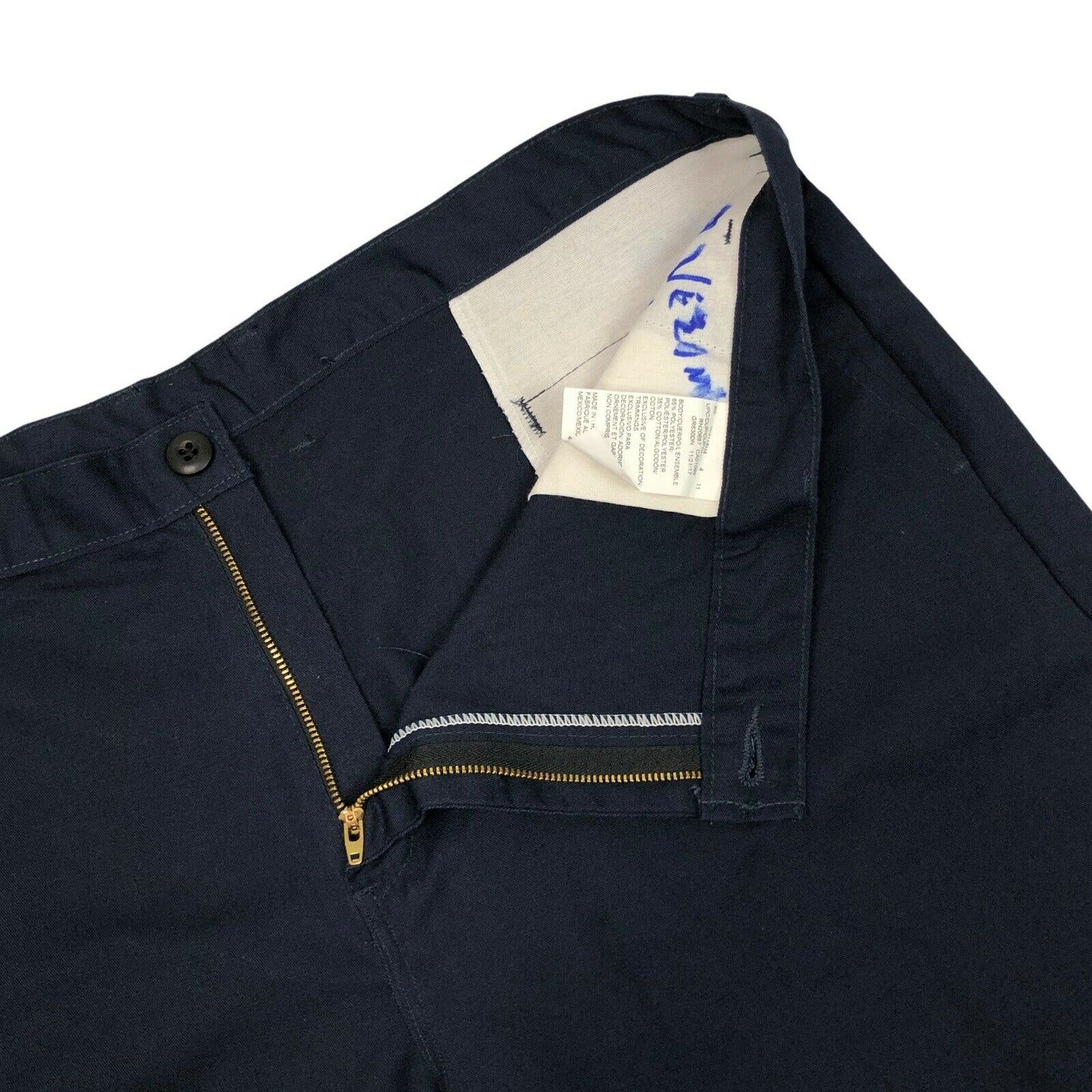 y2k Dickies Chino Shorts Navy Blue Mens 40w