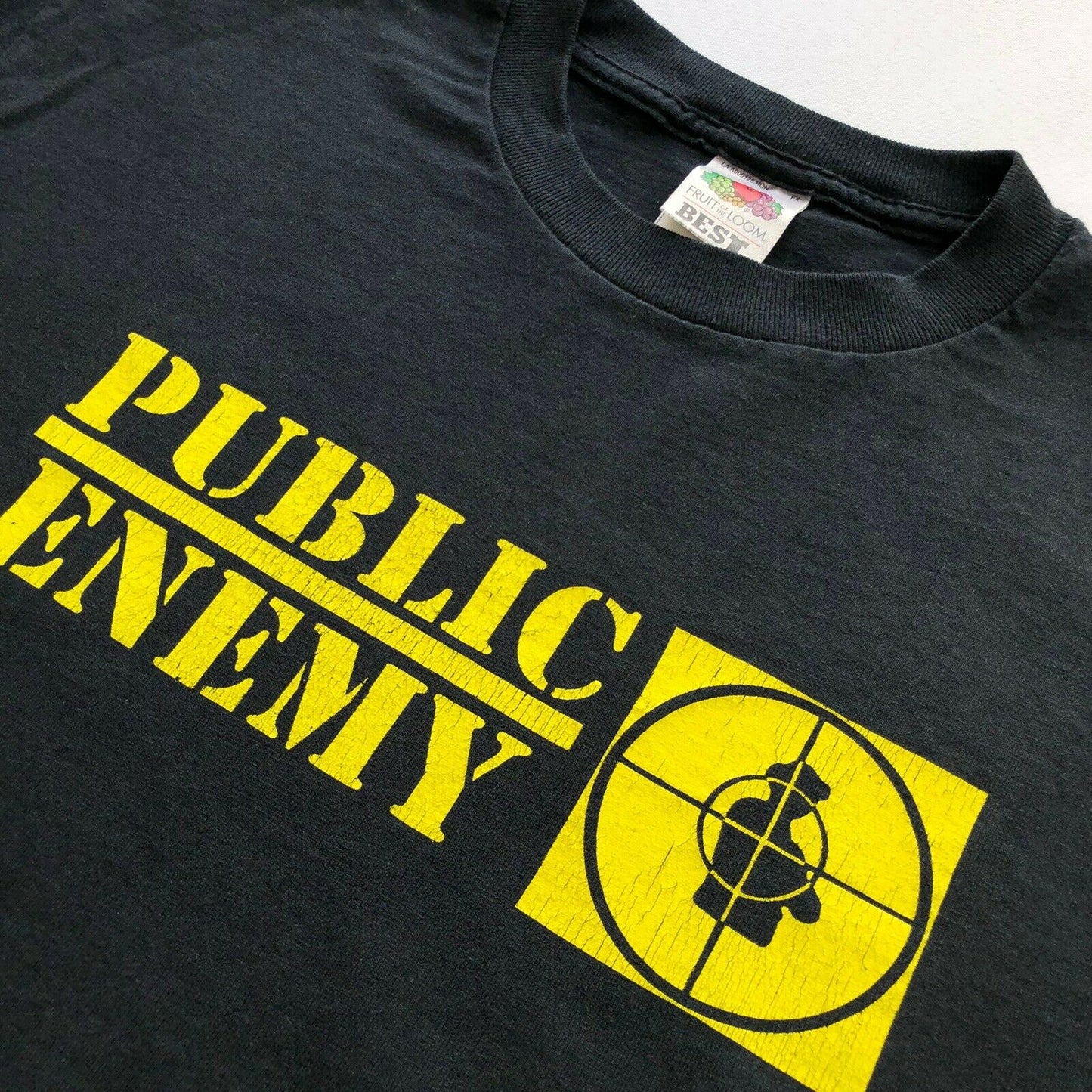 Vintage Public Enemy T-Shirt Fruit Of The Loom Best Medium 90’s/00’s