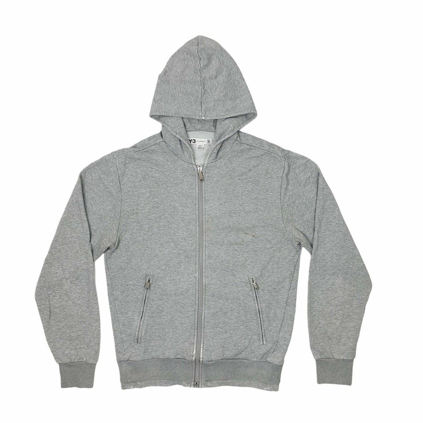 Y-3 Yohji Yamamoto Adidas Hoodie Mens Small 2008 SS08 Grey