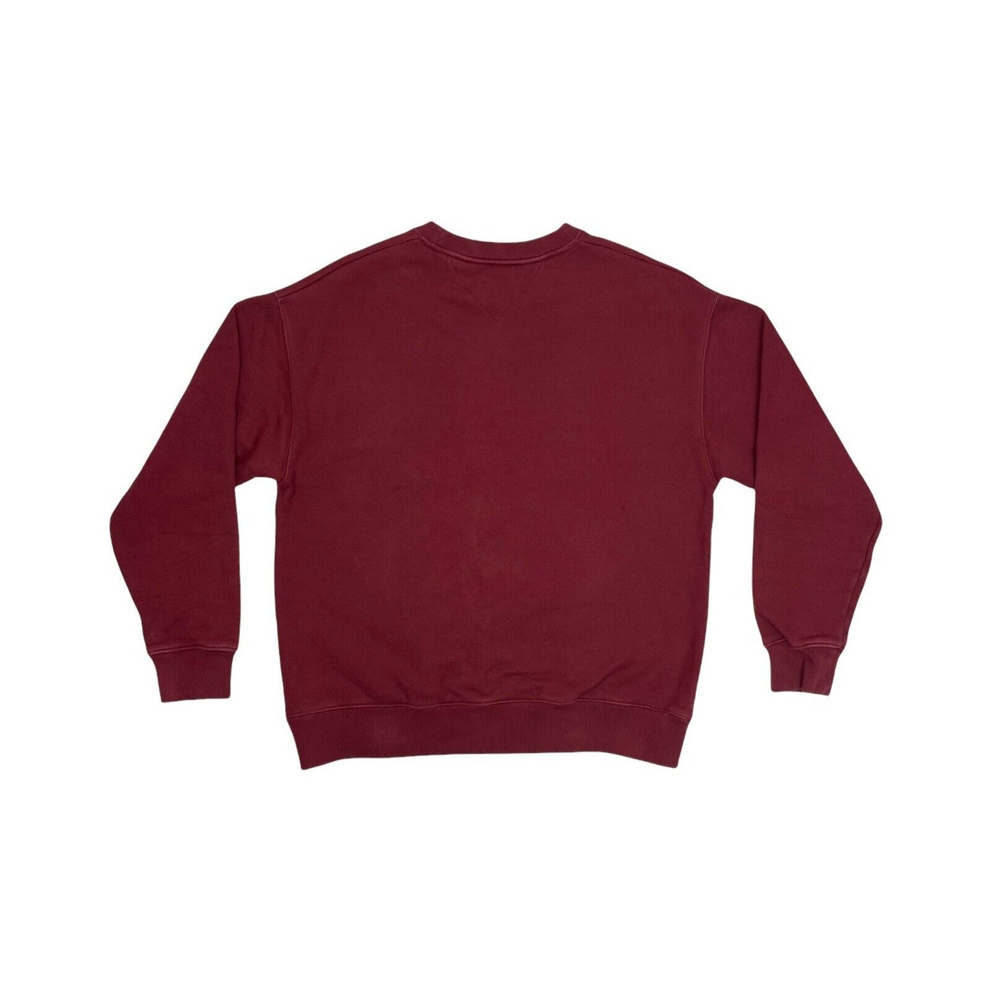 Tommy Jeans 6.0 Capsule Crest Jumper Men’s Medium Dark Red Embroidered 2018