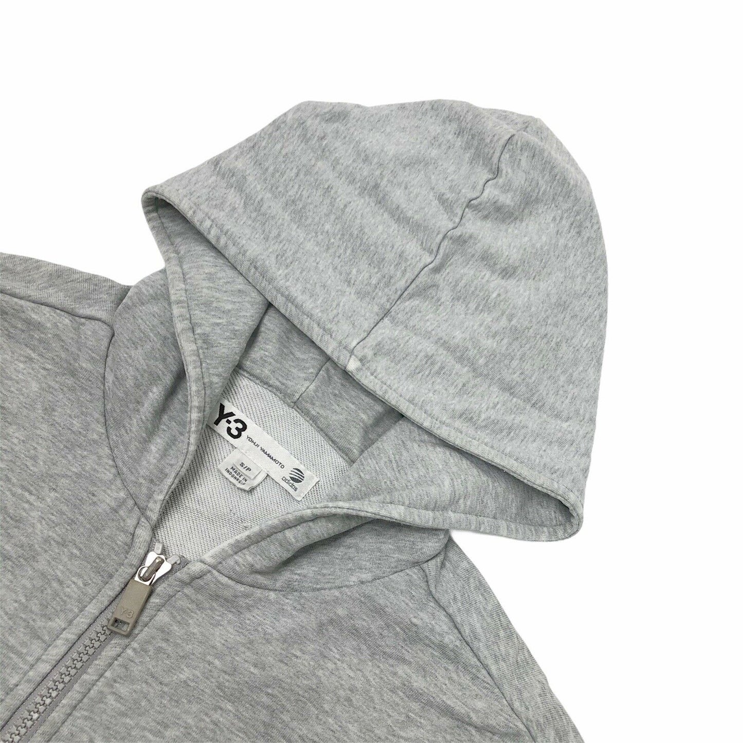 Y-3 Yohji Yamamoto Adidas Hoodie Mens Small 2008 SS08 Grey