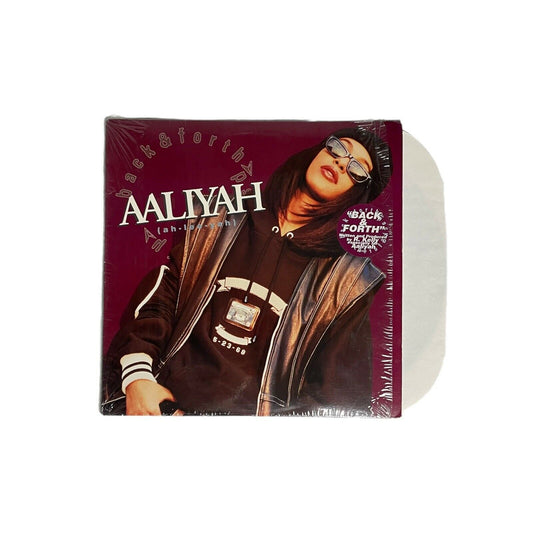 1994 Aaliyah Back & Forth Promo Vinyl Single