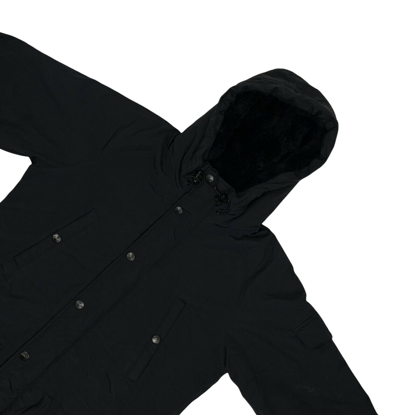 Carhartt WIP Anchorage Parka Coat Black Mens Medium