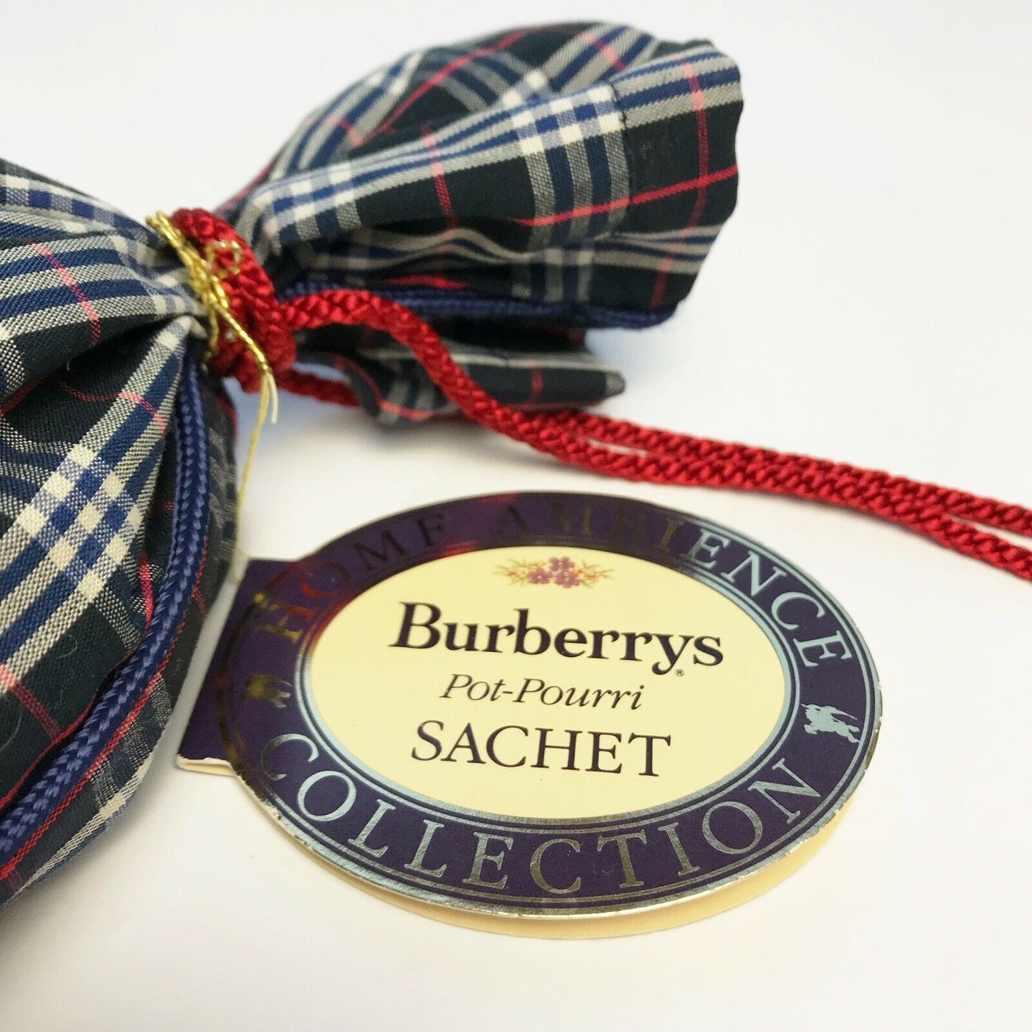 Vintage Burberry Pot Pourri Sachet 90’s Home Accessorise Made In England