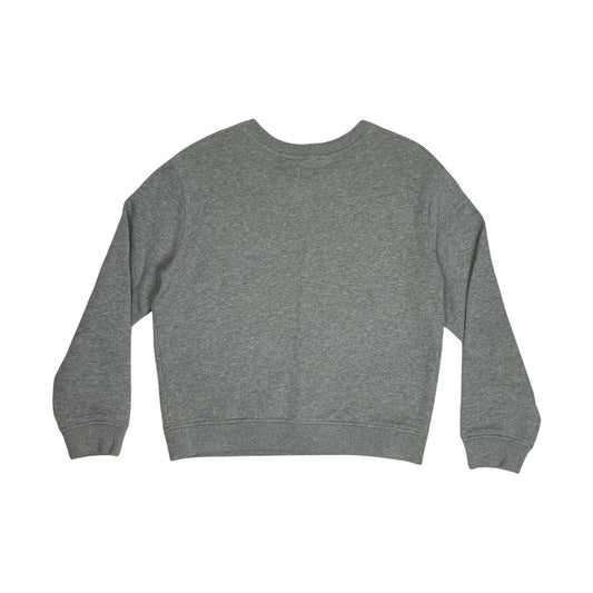 Carven Abstract Design Jumper Grey Pull Over Womens Small Made In Portugal