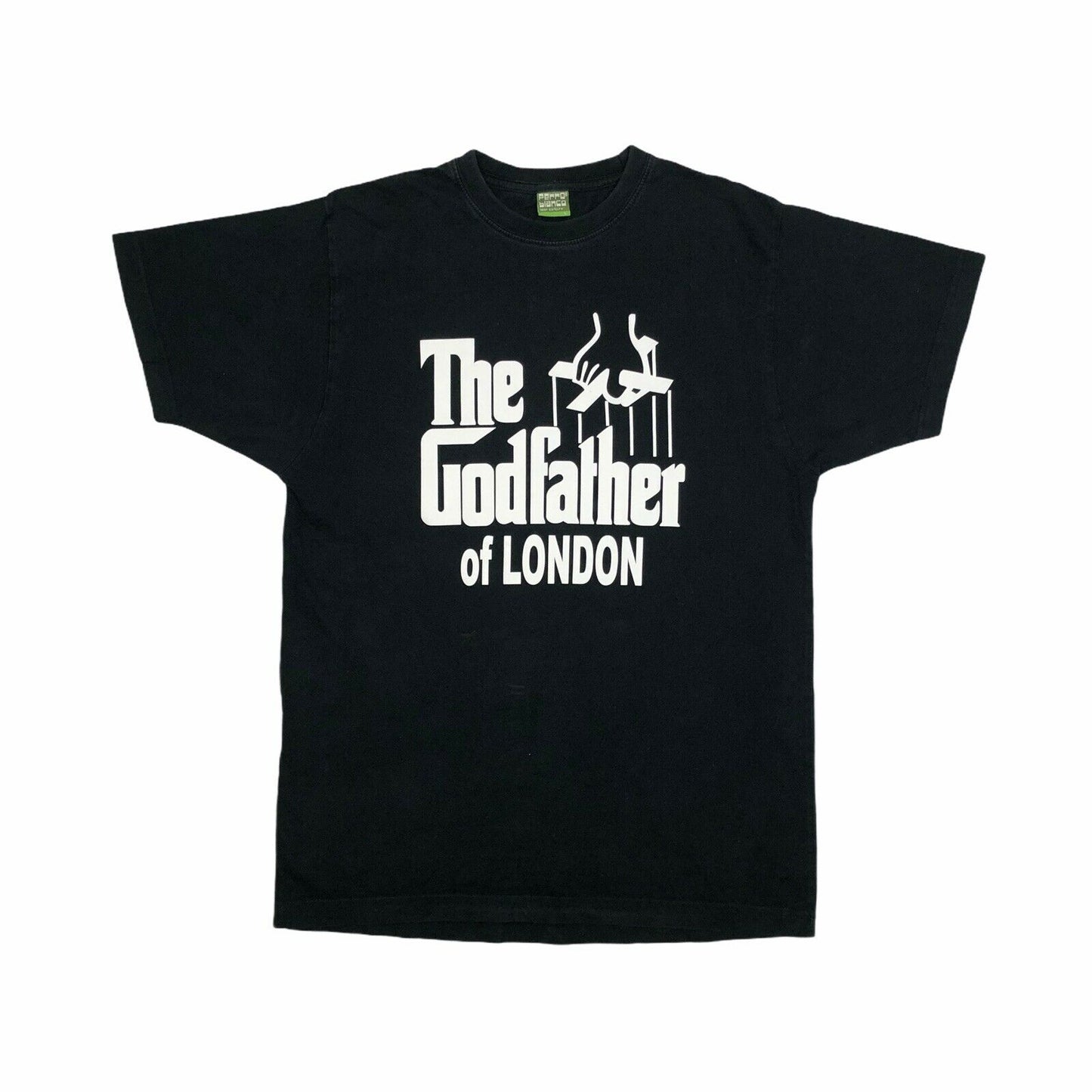 The Godfather Of London Mens T-Shirt Large Black