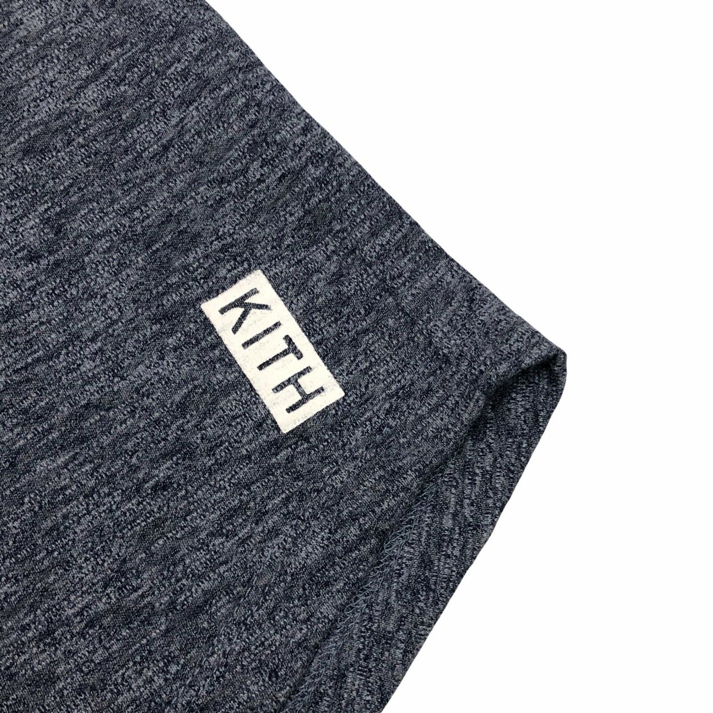 KITH Classics T-Shirt Marl Blue Mens Medium