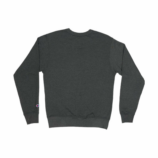 Champion Crew Neck Jumper Womens Small Dark Grey