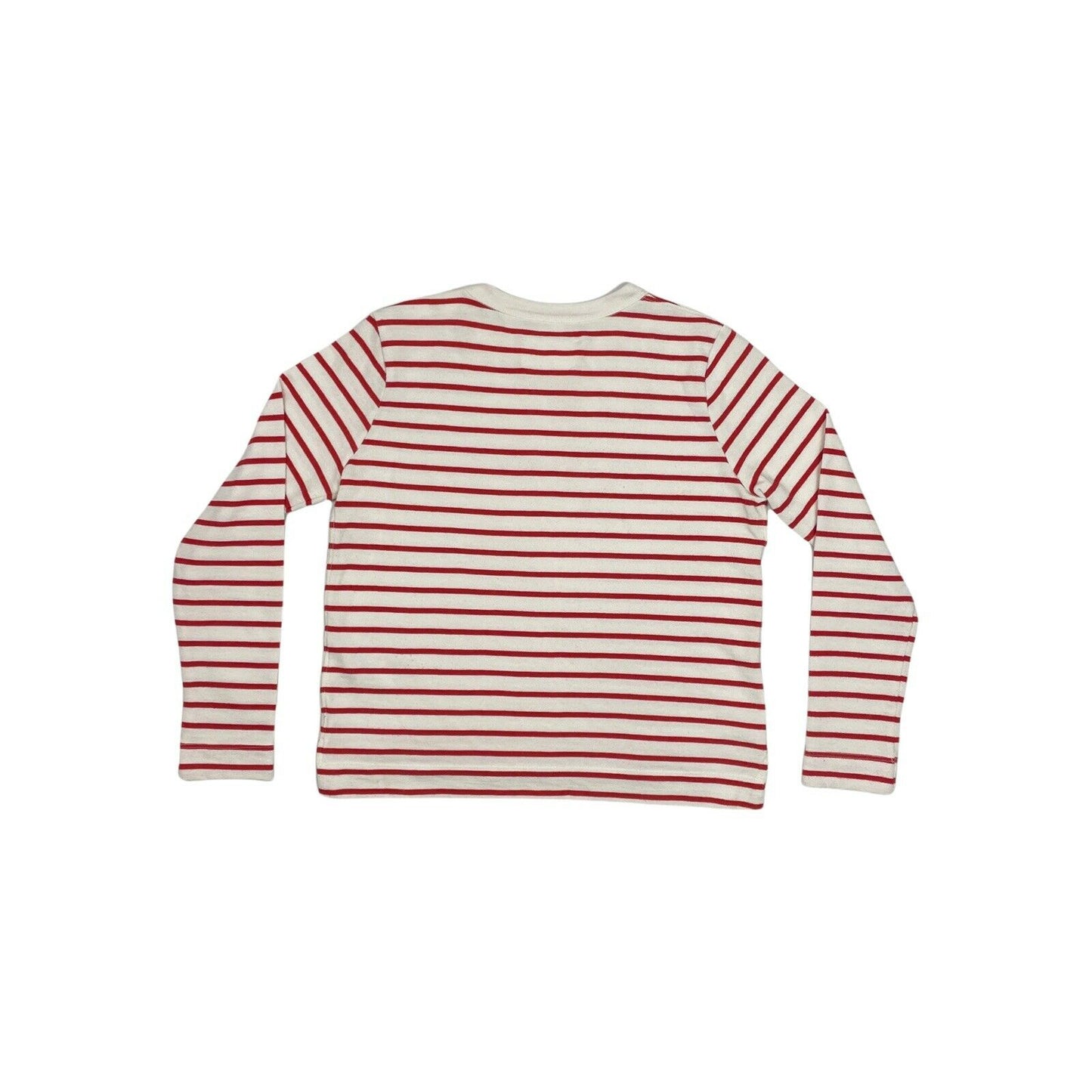 Zadig & Voltaire Stripe Jumper Red And White Womens XS Happy Print