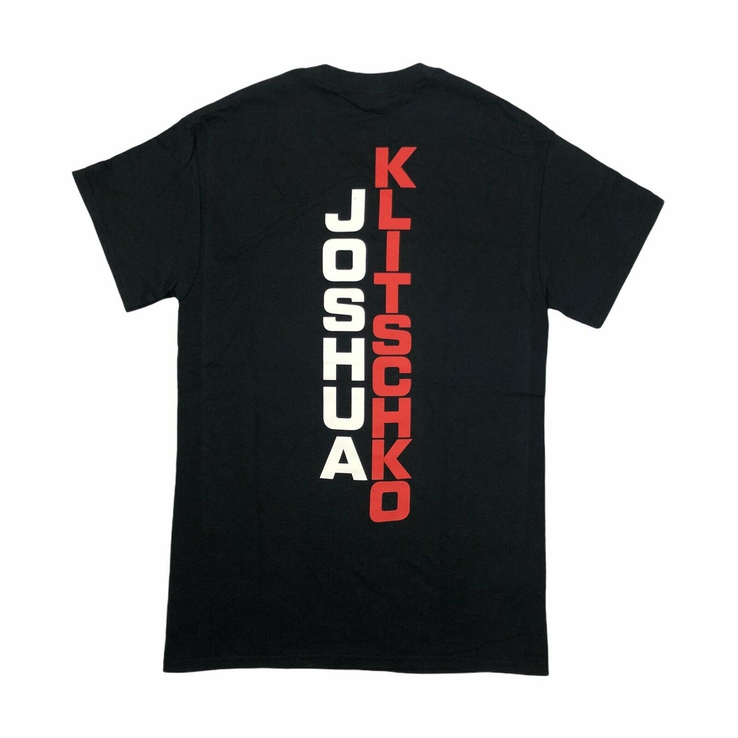 Anthony Joshua Wladimir Klitschko 2017 Fight Event T-Shirt Men’s Small Black