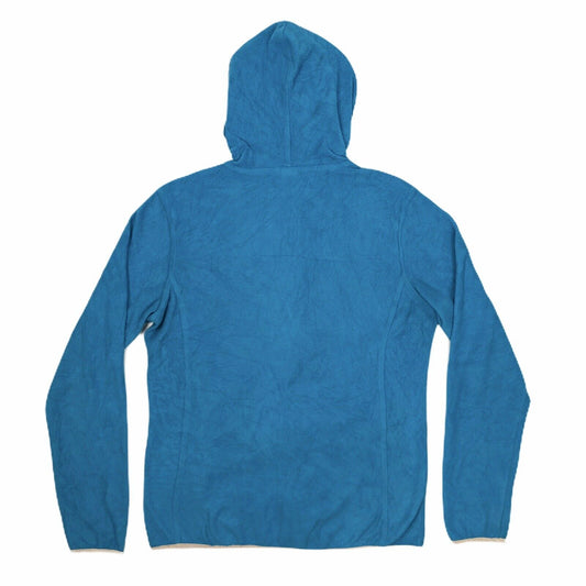 y2k Umbro Sports Hoodie Blue And Grey Womens Large With Pockets