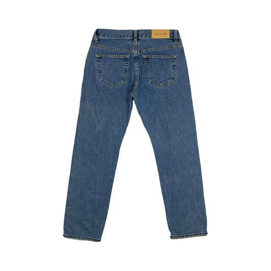 Acne Studios Her Opposite Jeans White Oak Denim 28w Cropped Leg