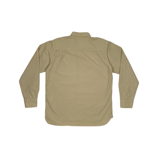 Universal Works Big Pocket Shirt Mens Small Brown Sand