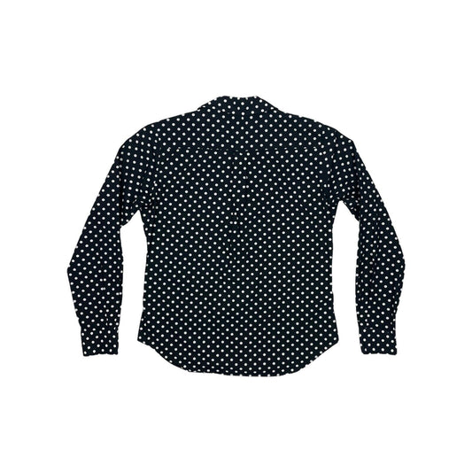 Comme Des Garçons Polkadot Shirt For H&M Womens UK8 Black And White