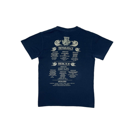 2011 Isle Of Wight Festival T-Shirt Mens Small Navy Blue Foo Fighters, Kasabian