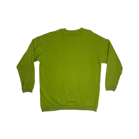 Vintage Tommy Sports Flag Jumper Men’s Small Lime Green