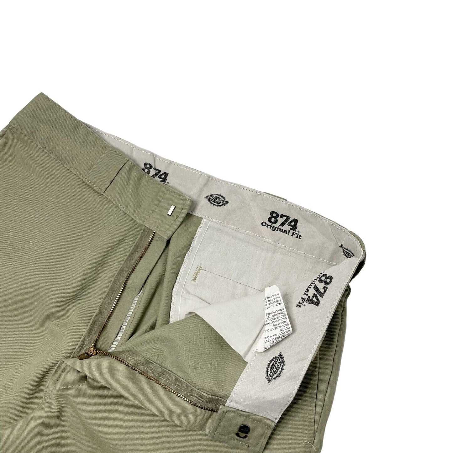 Vintage Dickies 874 Chino Trouser Mens 33w 32l Khaki