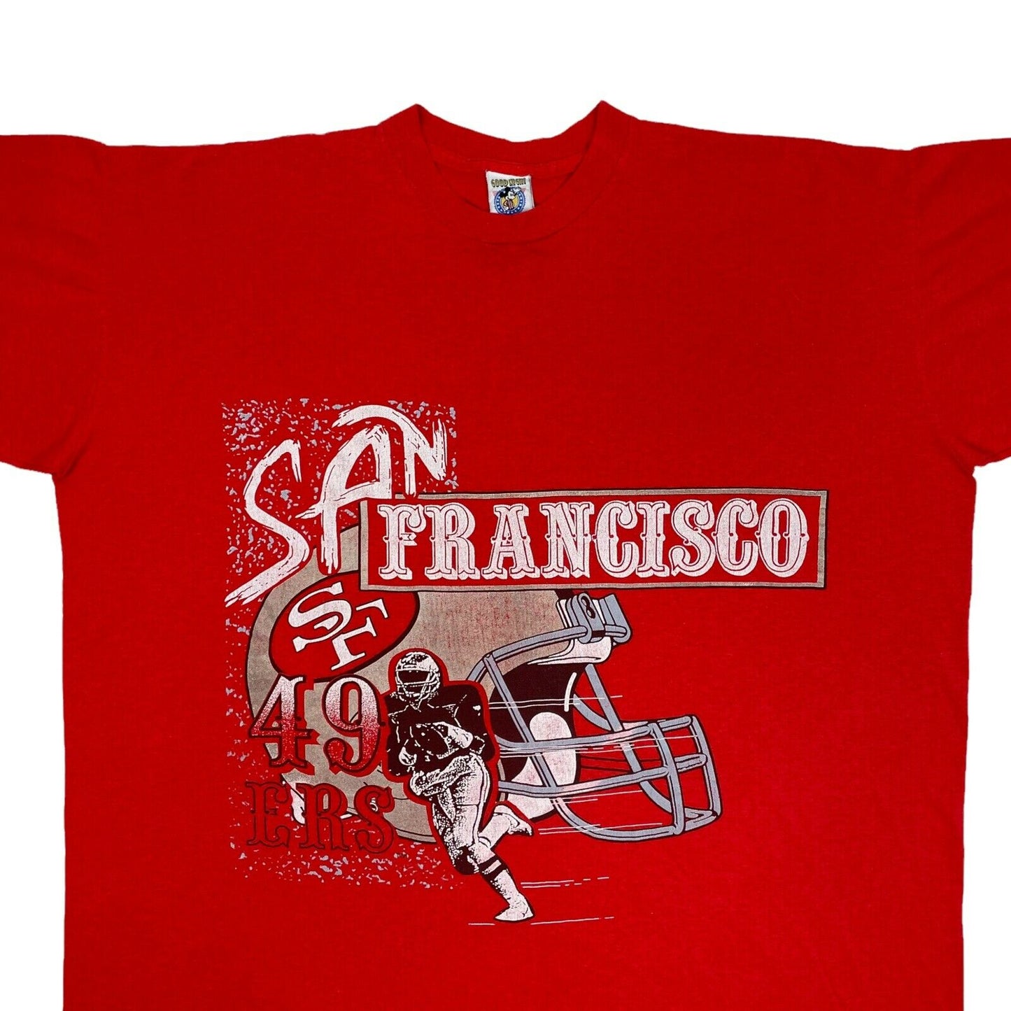 Vintage San Francisco 49ers NFL T-Shirt Single Stitch Made In USA Mens XXL