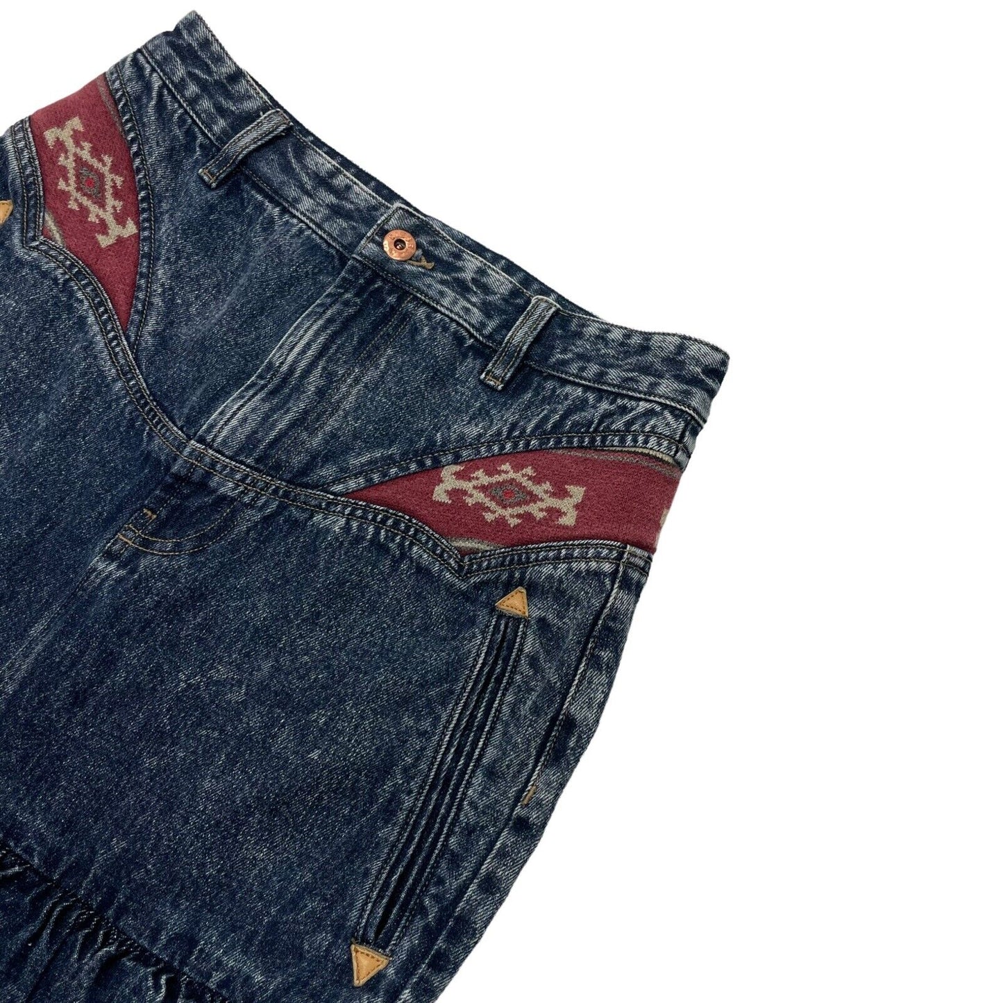 y2k Diesel Denim Skirt Raw Design 27w