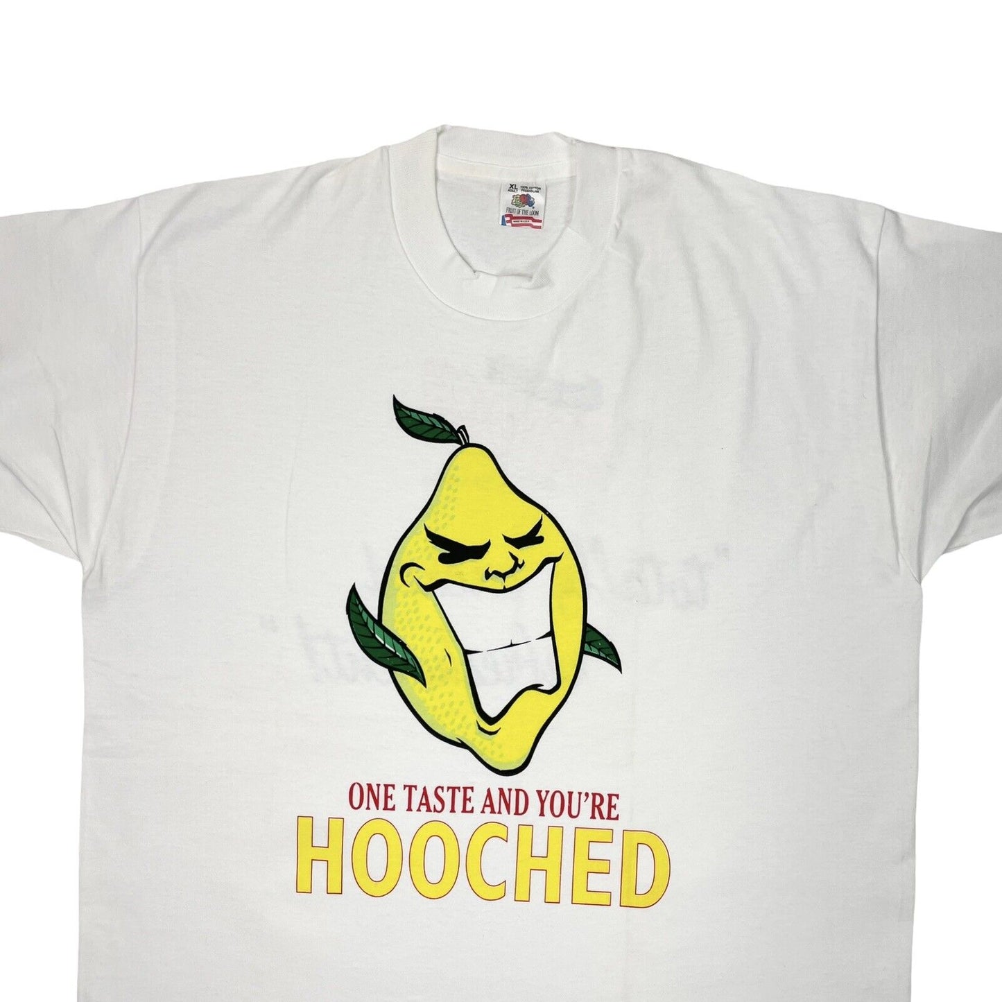 Vintage 90’s Hooch T-Shirt Mens XL Screen Stars Made In USA Single Stitch