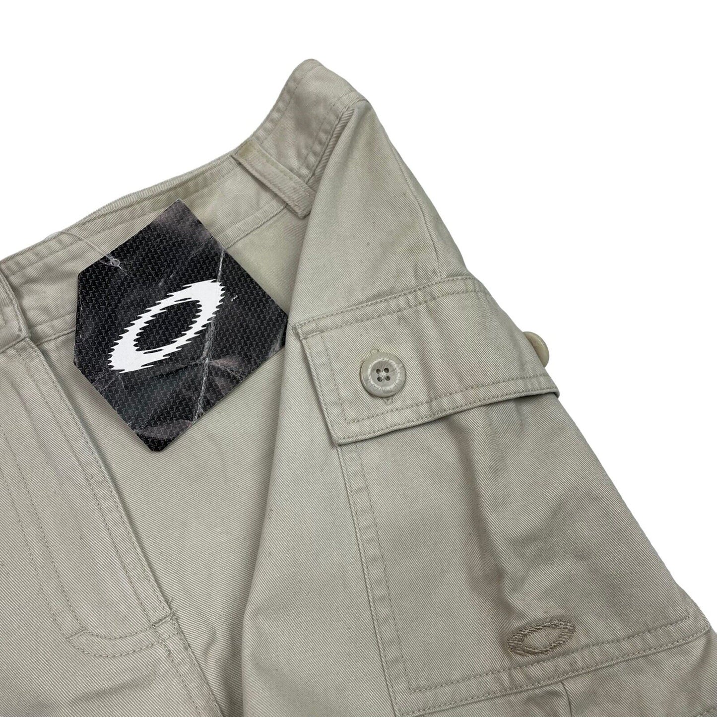 00’s Deadstock Oakley Cargo Mini Shorts Women’s 30w Vintage