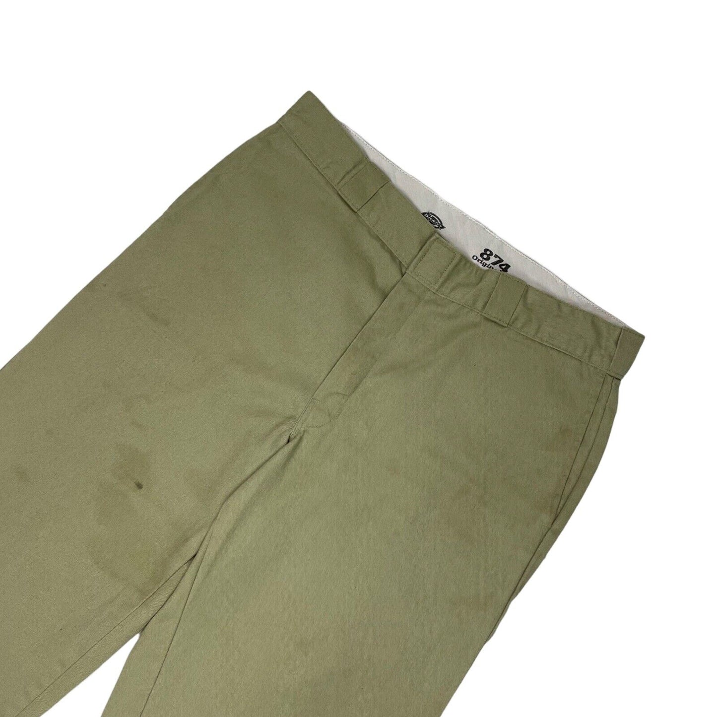 Vintage Dickies 874 Chino Trouser Mens 34w 31l Khaki