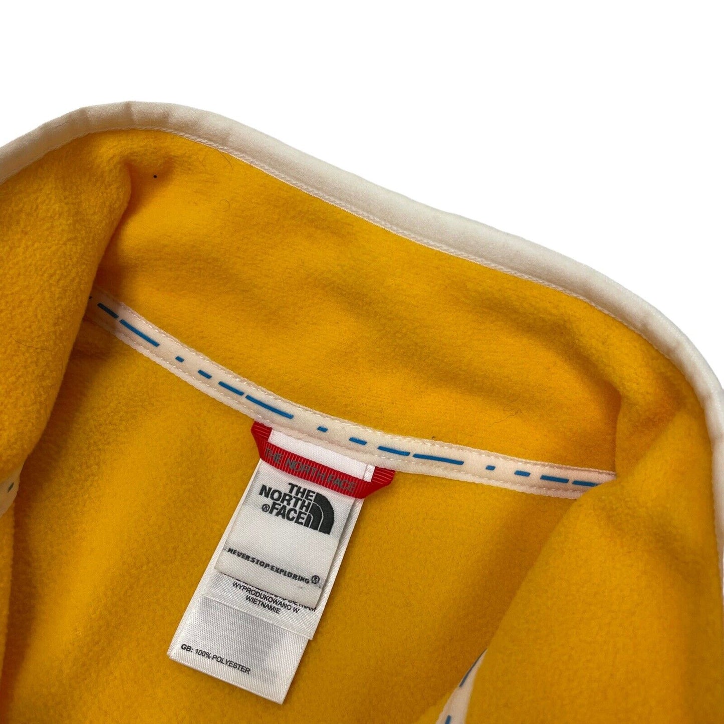 The North Face Lightweight Fleece Yellow Womens Medium